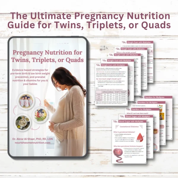 Nourishing Multiples: The Ultimate Pregnancy Nutrition Guide for Twins, Triplets, or Quads - Image 2